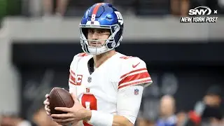 Giants QB Daniel Jones feared to have major knee injury after leaving game vs Raiders