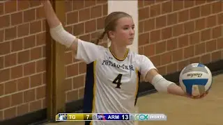 Totino-Grace vs. Armstrong High School Girls Volleyball