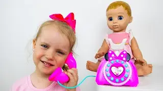 Gaby Pretend Play with Baby Doll