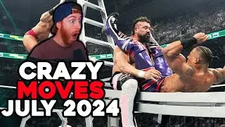 CRAZIEST WWE MOVES JULY 2024