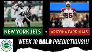 5 BOLD PREDICTIONS (And Score Prediction!) For Jets vs Cardinals!!