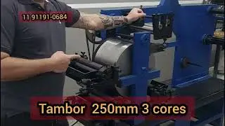 REFORMA DE UMA FLEXO TAMBOR CENTRAL 250MM