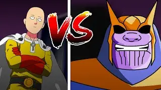 Saitama vs Thanos Animation! (One Punch Man vs Avengers)