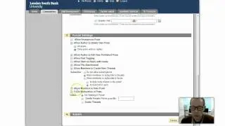 Setting up a discussion board