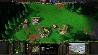 Дважды потерянный ДХ. TeD (NE) vs HawK (HUM)  - WarCraft 3 Реплеи