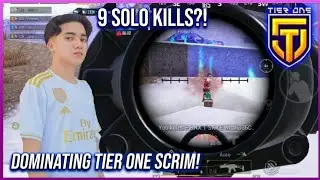9 SOLO KILLS IN TIER ONE SCRIM?! HUAWEI NOVA 5T PUBG MOBILE