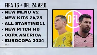 DFL 24 V2.0 | NEW MENU, TEAMS & KITS 24/25 | THE BEST FOOTBALL GAME FOR ANDROID