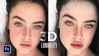 3D Luminosity on Portraits with Photoshop @PiXimperfect