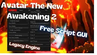 Roblox Script | Avatar The New Awakening 2 | Legacy Engine HuB GUI | WORKING