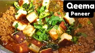 Qeema Paneer curry recipe /very quick and easy curry recipe