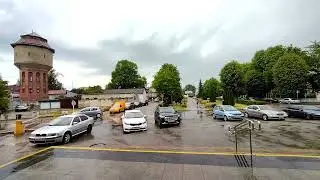 Попал под ливень. Всего одна туча.