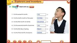 Ағылшын тілі 3 сынып Smiles 3 Unit Explorers and Inventors Ex 16 17 18 p 84 85