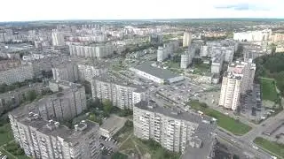 Аэросъемка Ленинградский р н, ул Озерная, ул  Гайдара, ул Горького, ул  Зеленая, ул Островского