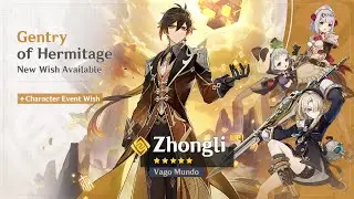 Genshin Impact Zhongli banner Wishing + Standard Banner 60 pity