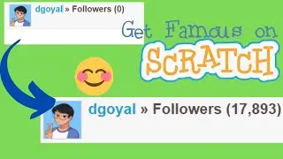 Get Famous on Scratch in 100 Seconds! 😮🤐