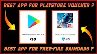 Best New Google Play Gift Card Earning App 2022 | Diamonds Voucher App | Bgmi Uc App | Shirou Tech