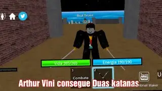 Arthur Vini joga blox fruits -Parte dois