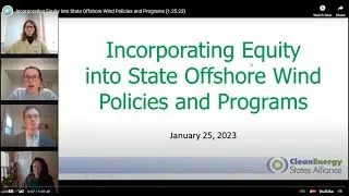 Incorporating Equity into State Offshore Wind Policies and Programs (1.25.23)