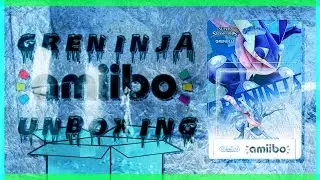 SHATTERING Greninja amiibo Unboxing!