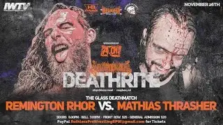 Remington Rhor vs Mathias Thrasher  Glass Deathmatch RPW DEATHRITE