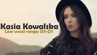 Kasia Kowalska - Live vocal range [D3-D7]