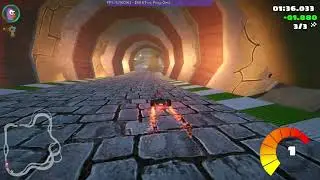 Cocoa temple - new route - bad run