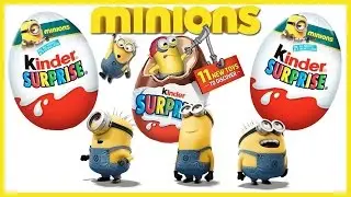Surprise Eggs Unboxing , Surprise Eggs Unboxing Minions + Surprise Eggs  Unboxing  for Children
