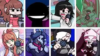 It's Complicated but Every Turn Different Characters Sing It (FNF Everyone Sings It's Complicated)