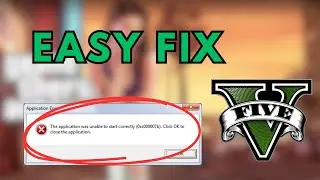 GTA 5 Application Error 0xc0000142 EASY FIX - 2025 Update!