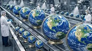 Inside the World’s Largest Globe Factory - From Raw Parts to Perfect Globes (Full Process)