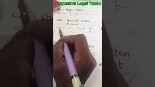 @ruth.shorthand - Important Legal Terms 🧑‍⚖️ SSC Examination in Gregg Shorthand