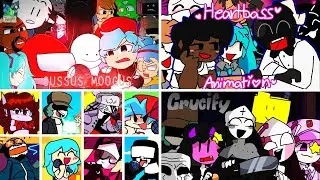 5 Best Every Turn Another Character Sing It - Friday Night Funkin Animation