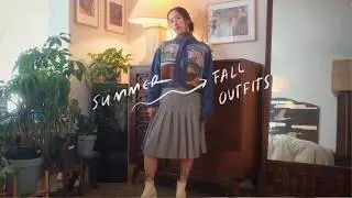 summer to fall transition outfits 🍁