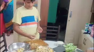 Cheese Burst Pizza Home Made By Kids