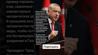 Президент Турции Реджеп Эрдоган после атаки по больнице в секторе Газа (Цитаты)