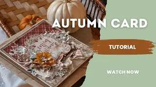 Scrapbooking card tutorial | Scrapmir Falling in Love Collection