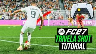 EA FC 25 - How To Do A Trivela Shot - Outside Foot Shot (EASY TUTORIAL)