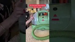 Removing Stains Is SATISFYING With The 'Little Green Machine' | Good Housekeeping