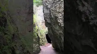 Looks like the entrance to the underworld #limestone #cave #wales