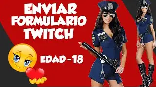 ENVIAR FORMULARIO AFILIADOS TWITCH SI ERES MENOR DE EDAD 2022