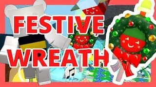 Festive Wreath from Bee Bear! | Roblox Bee Swarm Simulator