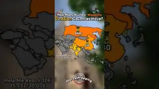 How Many Nuclear Weapons Do Asian Countries Have?
