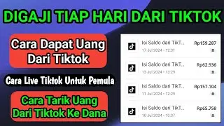 Get Paid Daily From TikTok || How to Live Stream on TikTok for Beginners 2024
