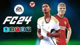 FIFA 14 MOBILE MOD EA SPORTS FC 24 ANDROID OFFLINE UPDATE REAL FACES KITS & LATEST TRANSFERS 2024/25