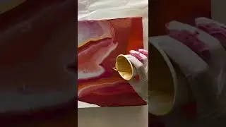 Is Fluid Art Painting As Easy As It Looks? #shorts
