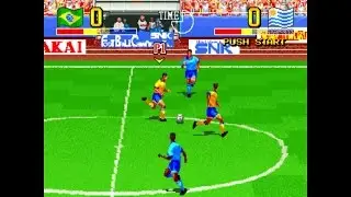 The Ultimate 11 SNK Football Championship - Neo Geo /Walkthrough /Gameplay