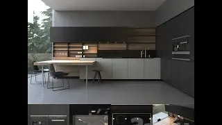 MODEL 3DSMAX Kitchen pro 2