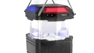 Rechargeable Outdoor Emergency Solar Lantern Works Without Conventional Batteries a Must Have