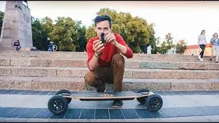 39km/h su longboard'u? | Evolve Bamboo GT
