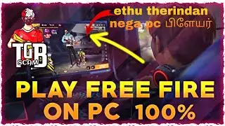 HOW TO BECAME A PC PLAYER || download & install freefire || TGB SCAM FF
